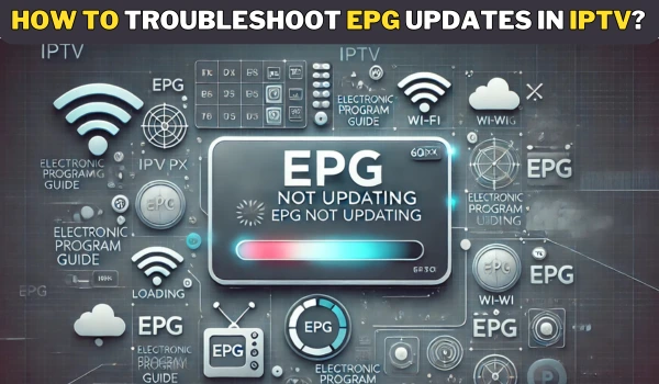 Why is my EPG not updating in IPTV?